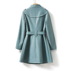 LINA™ GENUINE LEATHER COAT