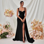 The Sleek Slit Cami Dress