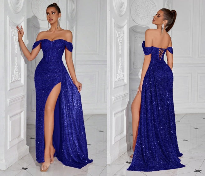 The Shimmering Sequin Gown