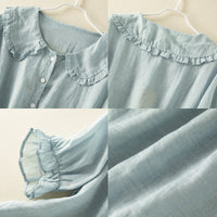 ELLA LINEN BLOUSE