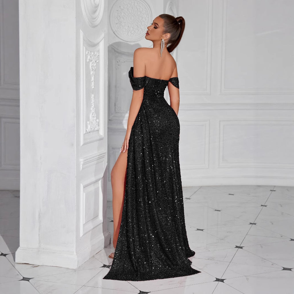 The Shimmering Sequin Gown