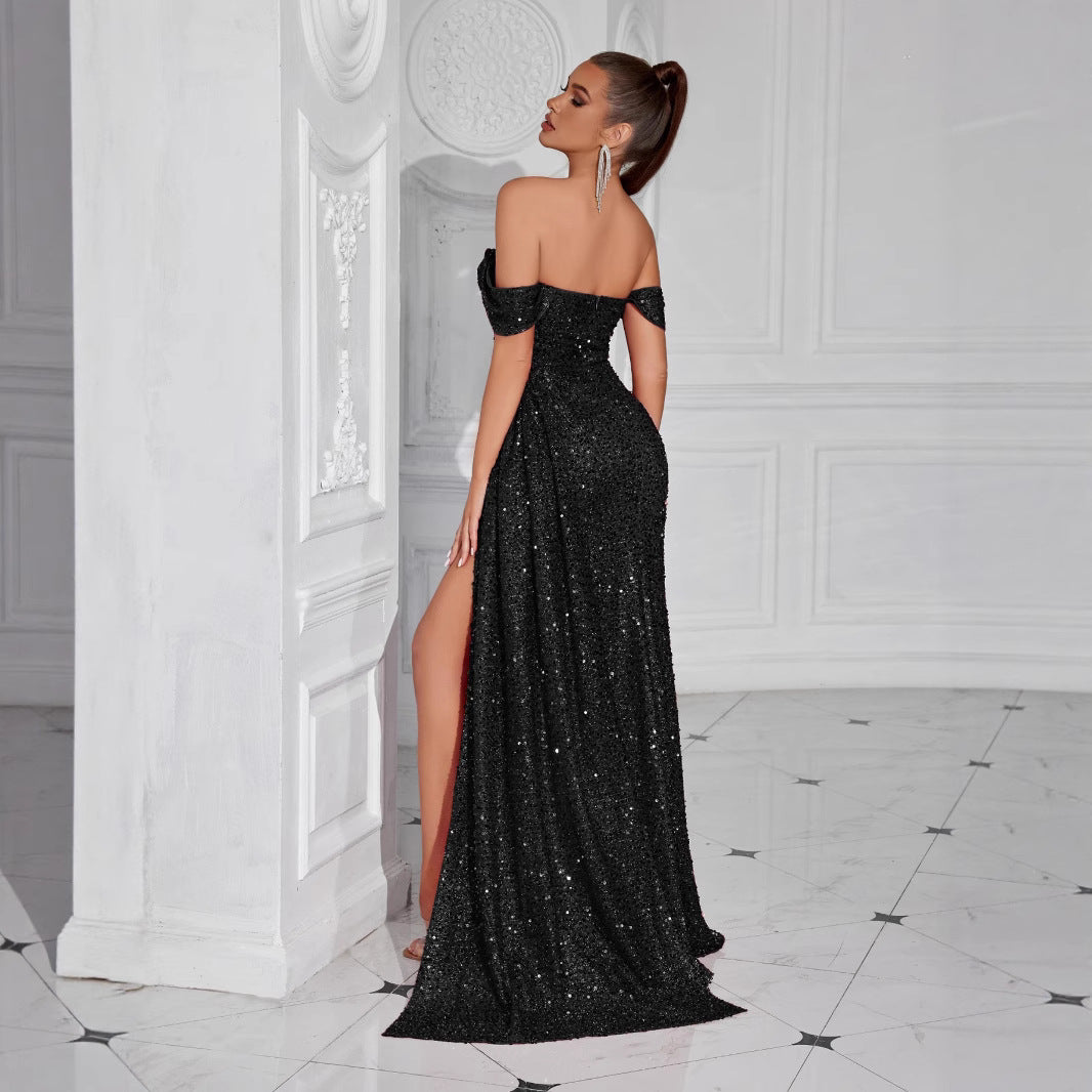 The Shimmering Sequin Gown