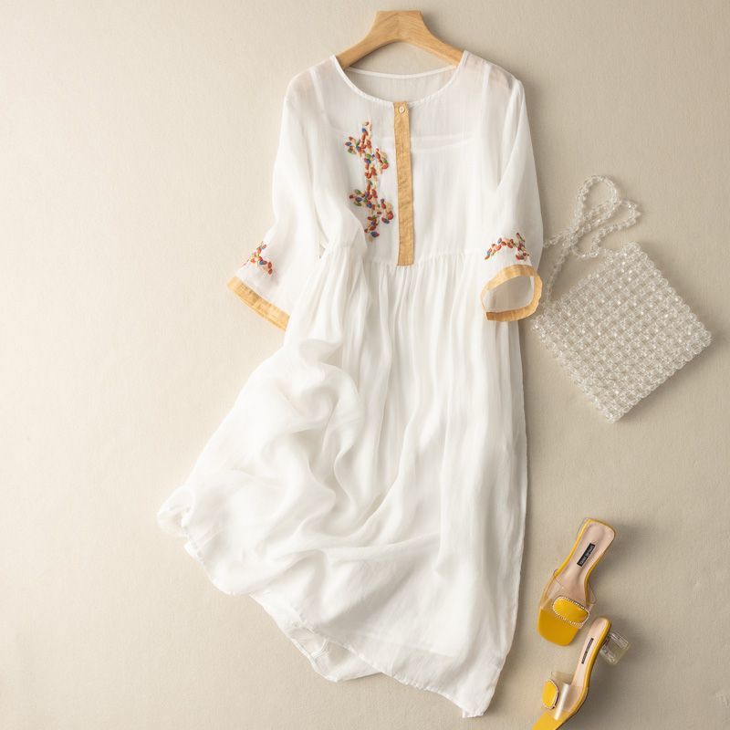 SOFIA LINEN DRESS