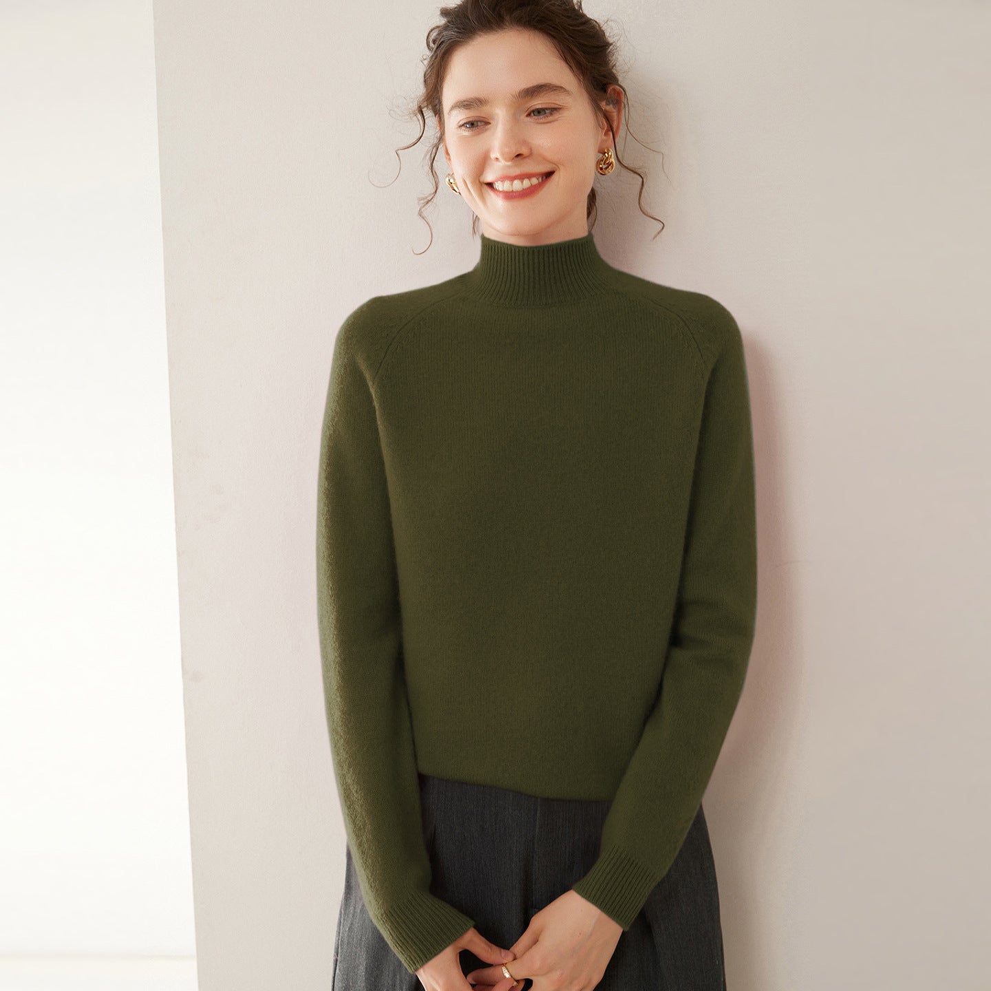 Pure Wool Loose Fit Sweater