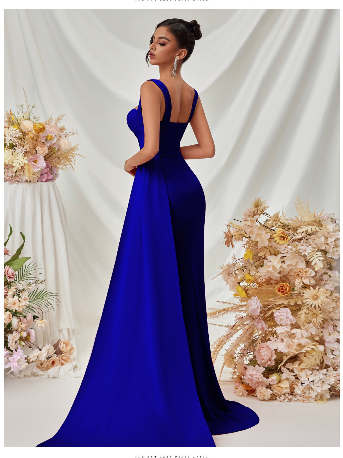 The Sleek Slit Cami Dress