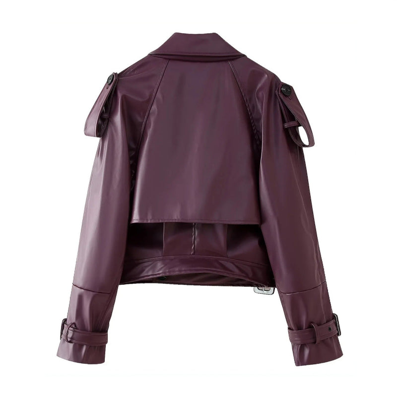 NATALIA™  LEATHER JACKET